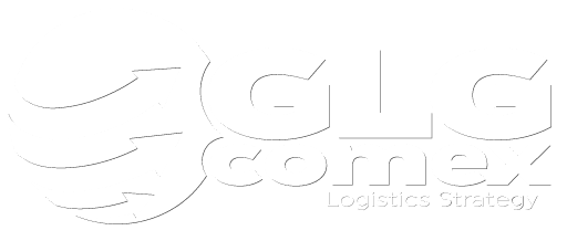 Imagenes vectorizadas de la cadena logistica y sus respectivos controles y transacciones, todo centralizado en glg comex - estrategias logisticas. logo GLG Comex Logistics Strategy. Logistica de Transporte Internacional de Carga, Air cargo, Ocean cargo, Logística.